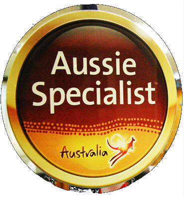 Aussie Specialist - Especialistas en Australia, Certificado Oficial otorgado por Turismo Australia