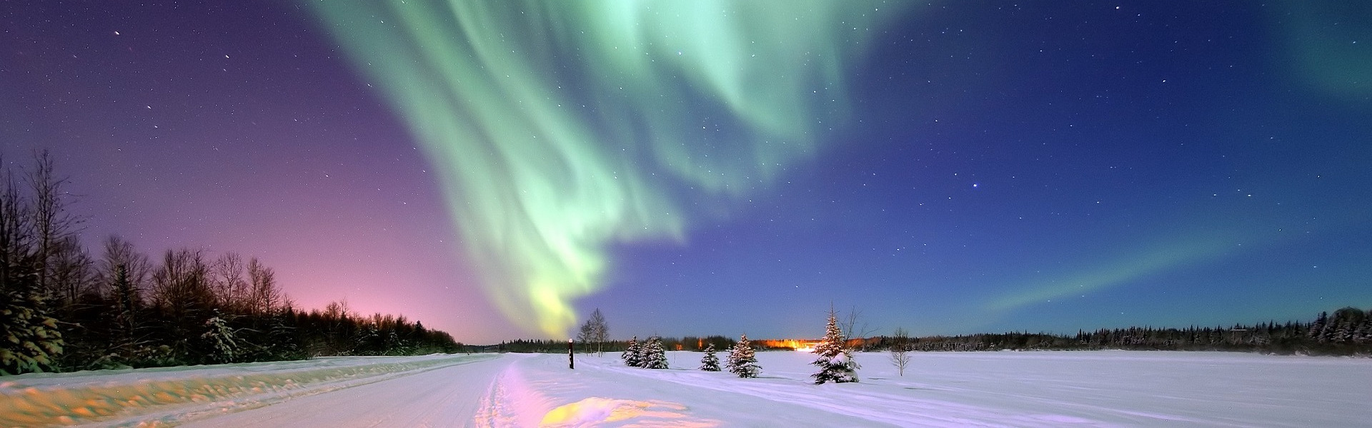 Auroras boreales en Islandia