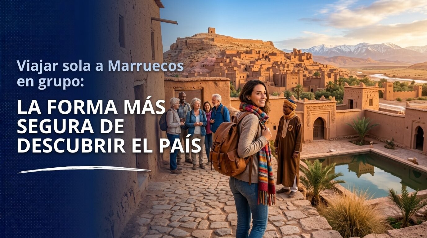 Viajar sola a Marruecos en grupo la forma más segura de descubrir el país