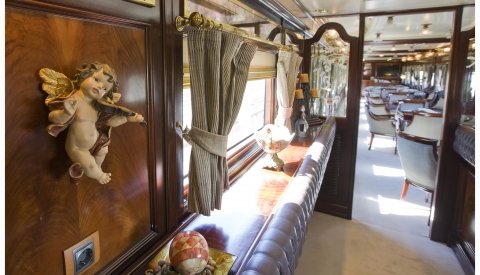 El lujoso tren Al Ándalus