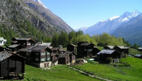 Senderismo en Los Alpes