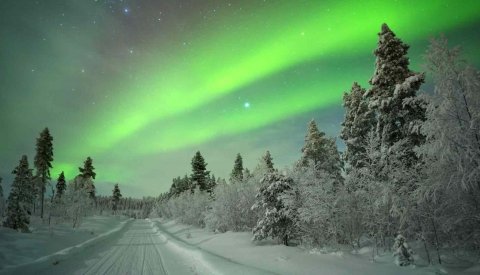 Auroras Boreales Rusas en Tren
