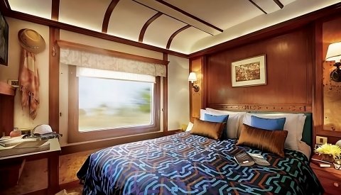 En tren de lujo por India