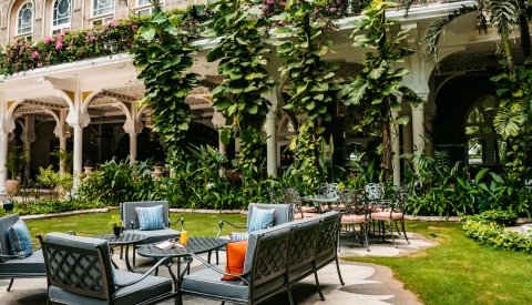 En tren de lujo por India