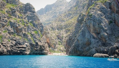 Primer baño en Mallorca