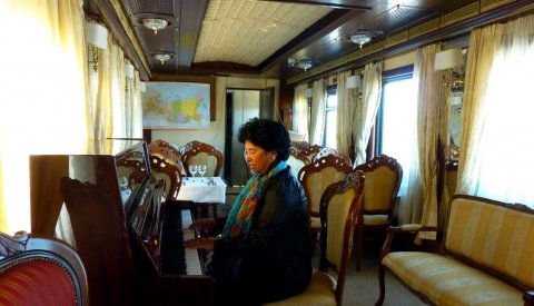 Auroras Boreales Rusas en Tren