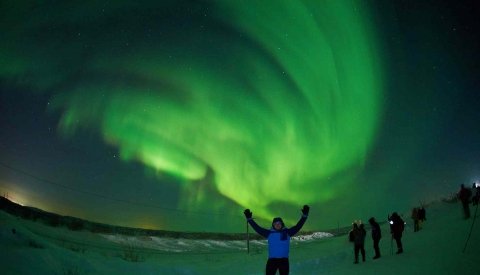 Auroras Boreales Rusas en Tren