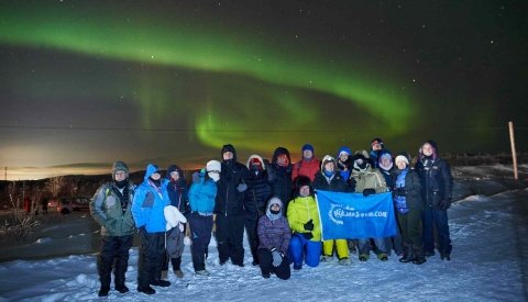 Auroras Boreales Rusas en Tren