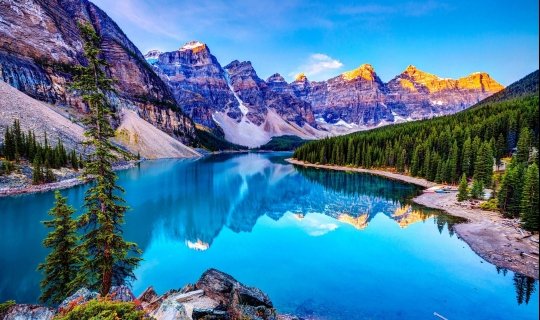 Viaja al oeste de Canadá